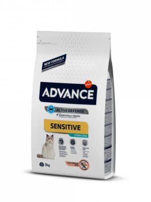 Advance cat steril sensitive salmon 3k