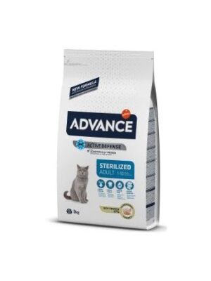 Advance cat sterilized turkey 3k