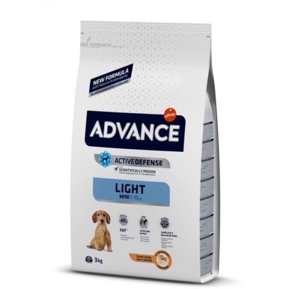 Advance light mini 1-10k perros de 3k