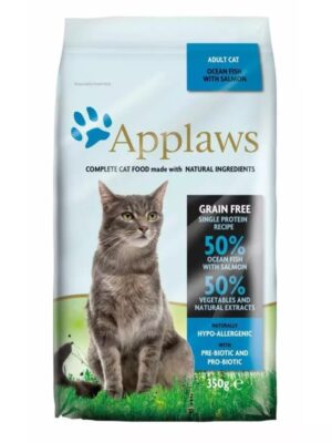 Aplaws cat dry adulto pescado y salmon 350gr