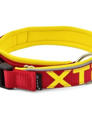 Collar x-trm neon flash rojo 25mm 45x55cm