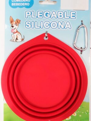 Comedero plegable silicona 15cm