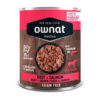 Comida humeda perros ownat buey salmon 400gr