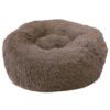 Cuna fur redonda 70x20x20 marron