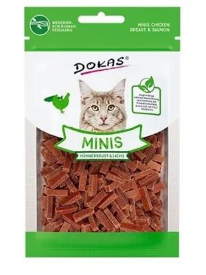 Dokas golosinas de gato pollo salmon 30gr