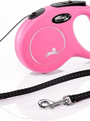 Flexi correa new classic cordon S 5m rosa