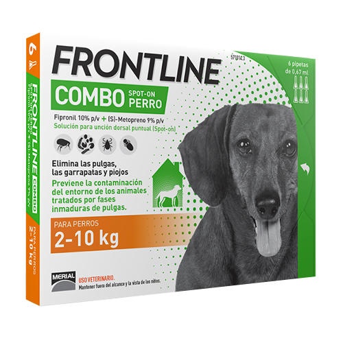 Frontline combo perro 2-10kilos