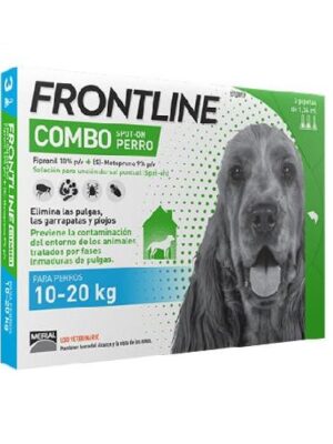 Frontline combo spot on 10-20k perros