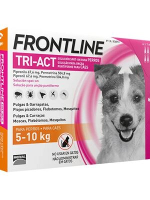 Frontline tri-act 5-10k perros