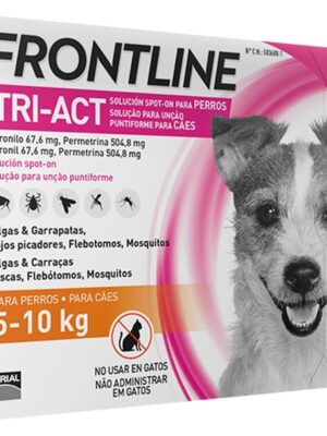 Frontline tri-act de 5-10 kilos