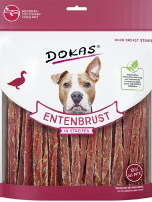 Golosinas perro dokas pechuga de pato 70gr