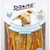 Golosinas perro dokas tiras de pechuga 70gr