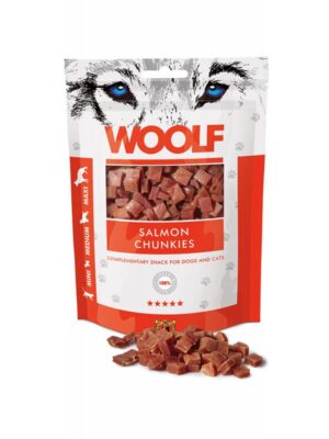 Golosinas woolf de perros chunkies pollo 100gr