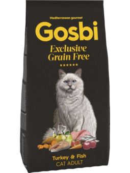 Gosbi grain free cat adult turkey 2 kilos