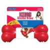 Kong hueso prensado goodie rojo talla M
