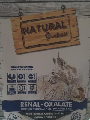 Natural graetness renal-oxalate gatos 1 5 kilos