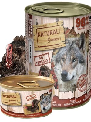 Natural greatnes humedo monoproteico pavo 400gr