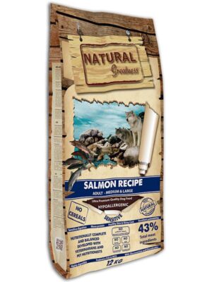 Natural greatnes salmon sensitive 10 kilos