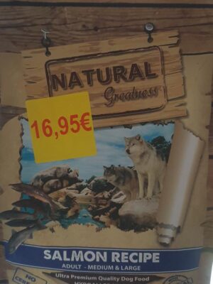 Natural greatness salmon recipe perros adultos 2 k