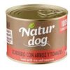Naturdog 400 gr cordero tomates