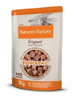 Natures variety humeda gatos chicken 70gr