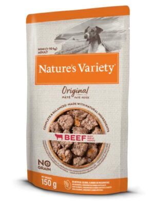 Natures variety humeda perros buey 150gr