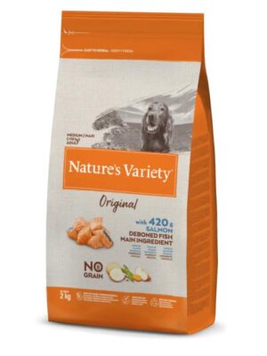 Natures variety original salmon medium maxi 2k