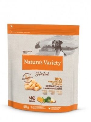 Natures variety selected mini adult chicken 600gr