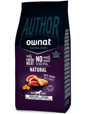 Ownat author fresh duck chicken 3 kilos