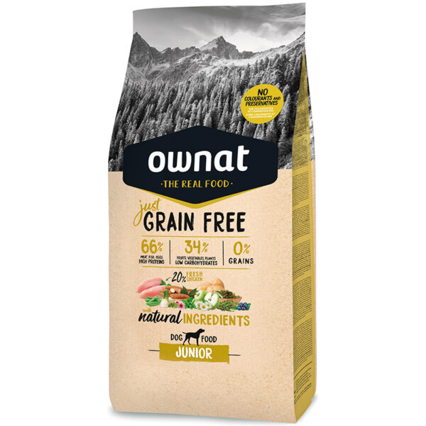 Ownat grain free just junior 3 kilos