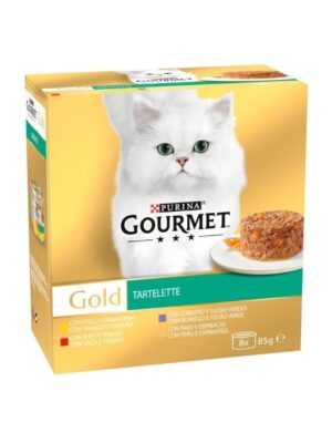 Purina gourmet gold gato tartaleta variado 85gr