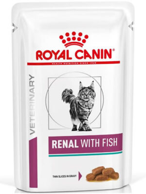 Royal canin pouch renal with fish 85gr