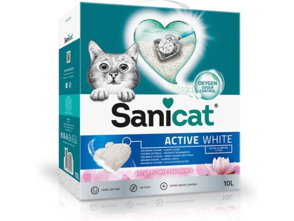Sanicat active white lotus 10L