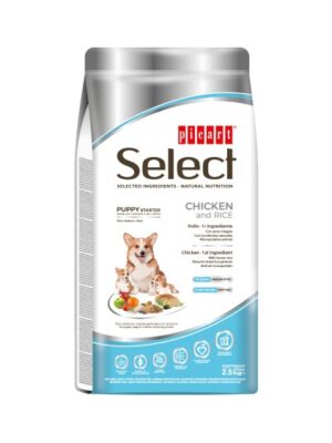 Select starter puppy chicken and rice 2 5kilos