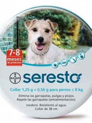 Seresto collar 38cm -8kilos