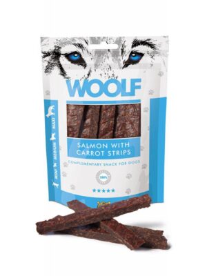 Woolf salmon carrot 100gr