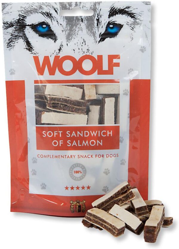 woolf sandwich salmon100gr