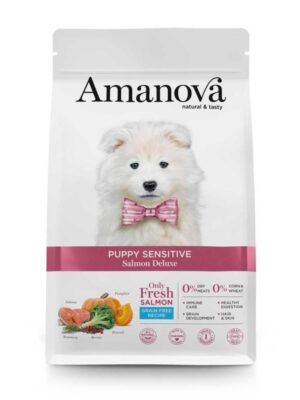 Amanova Puppy sensitive salmon deluxe 2k