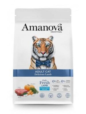 Amanova adult cat delicious lamb & calabaza 1 5k