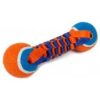 Bitetoy alargado twist amarillo/naranja y azul