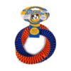 Bitetoy anillo twist amarillo/naranja y azul
