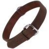 Collar gloria cuero liso 70 x 4