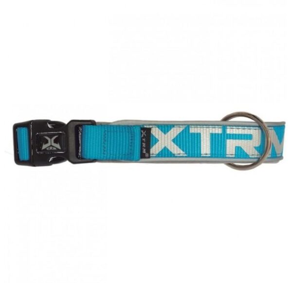 Collar x-trm neon flash azul 15mm