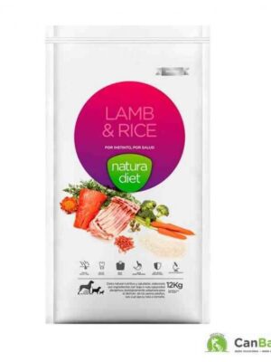 Dingo natura diet lamb & rice 12k