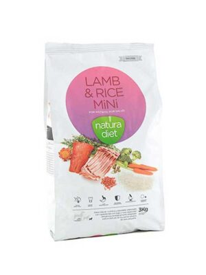 Dingo natura diet lamb & rice mini 3k