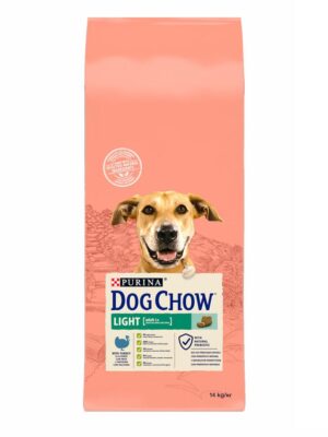 Dog chow light pavo 14 kilos