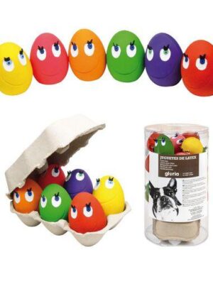 Juguete huevos rie latex