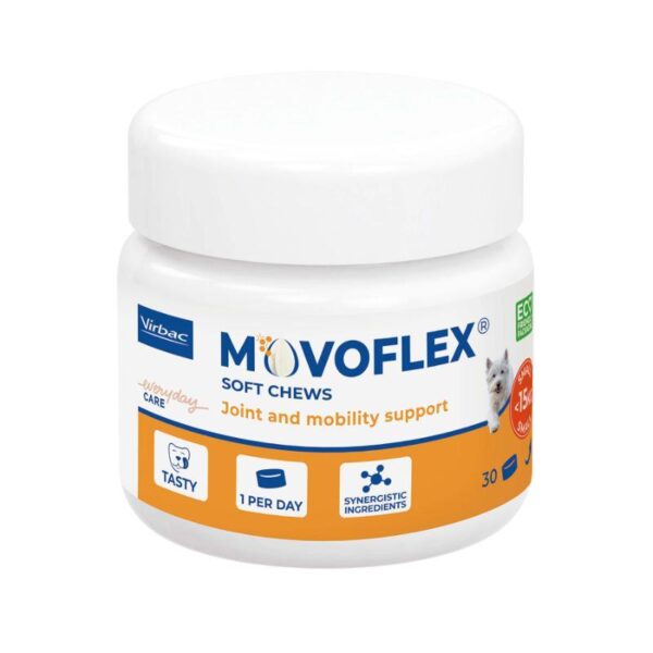 Movoflex soft chews s 2gr 30cop 0-15kg