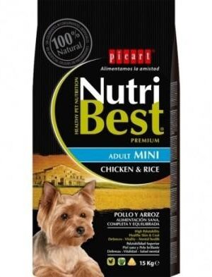 Nutribest adult mini pollo arroz 3 k