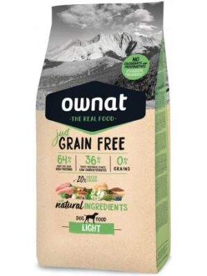 Ownat grain free just light 14 kilos